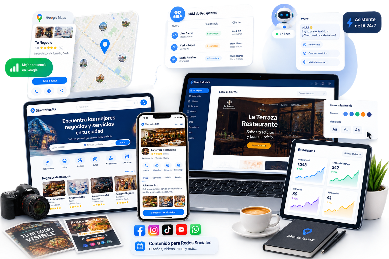 DirectoriosMX - Soluciones digitales para negocios